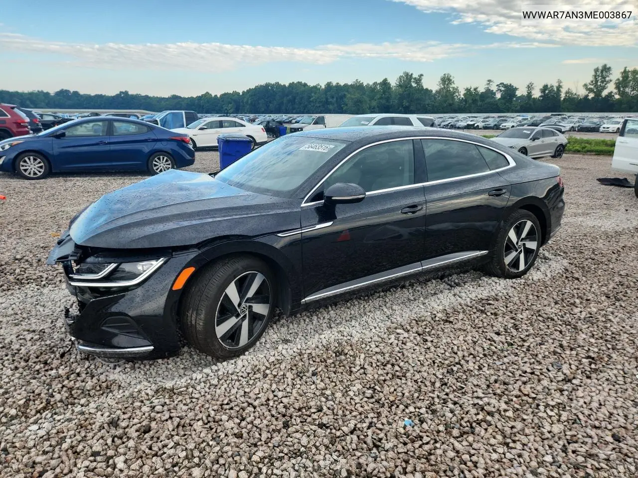 2021 Volkswagen Arteon Se VIN: WVWAR7AN3ME003867 Lot: 56463516