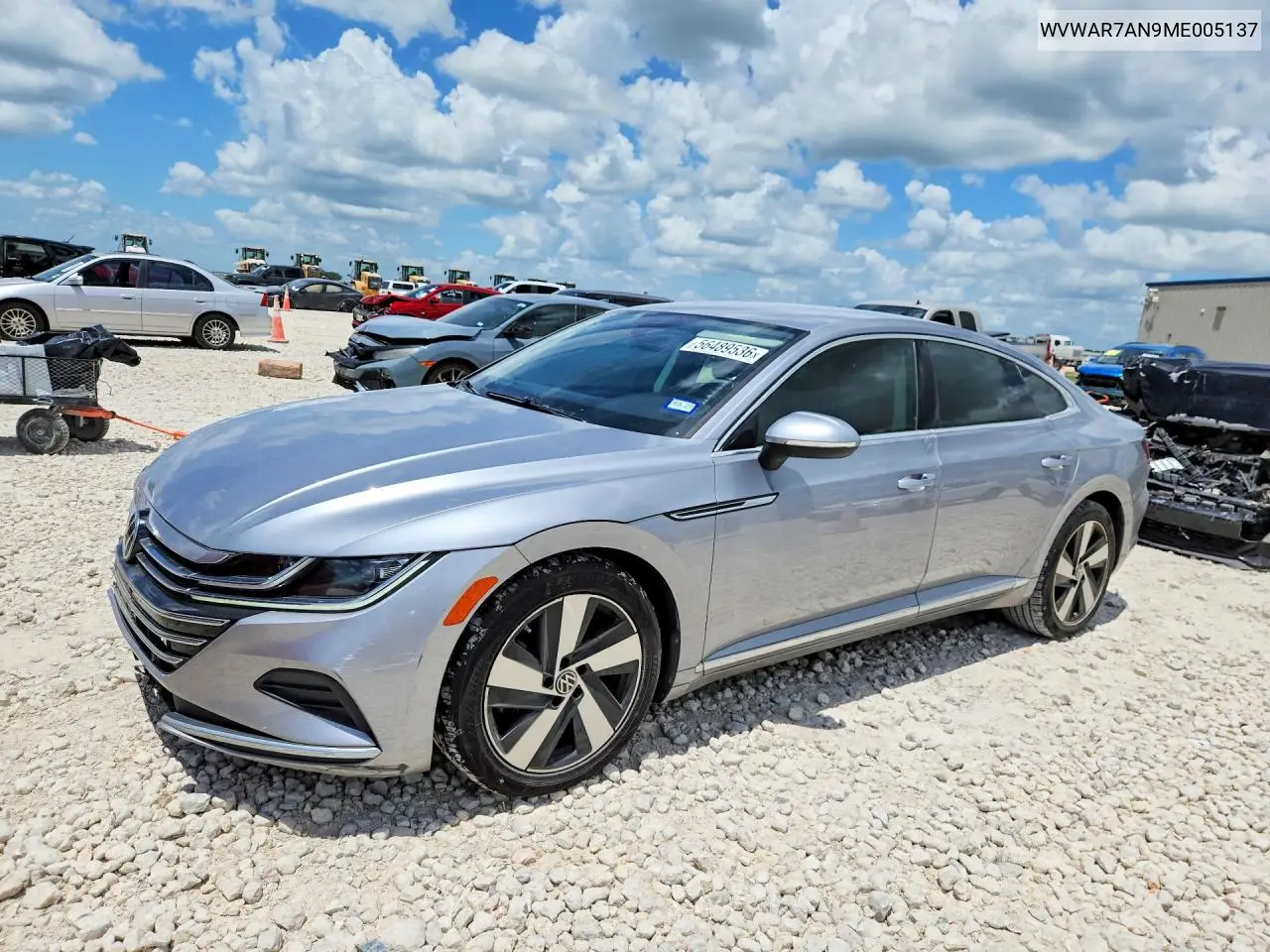 2021 Volkswagen Arteon Se VIN: WVWAR7AN9ME005137 Lot: 56489536