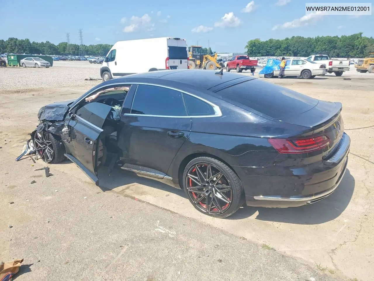 2021 Volkswagen Arteon Sel R-Line VIN: WVWSR7AN2ME012001 Lot: 59291166