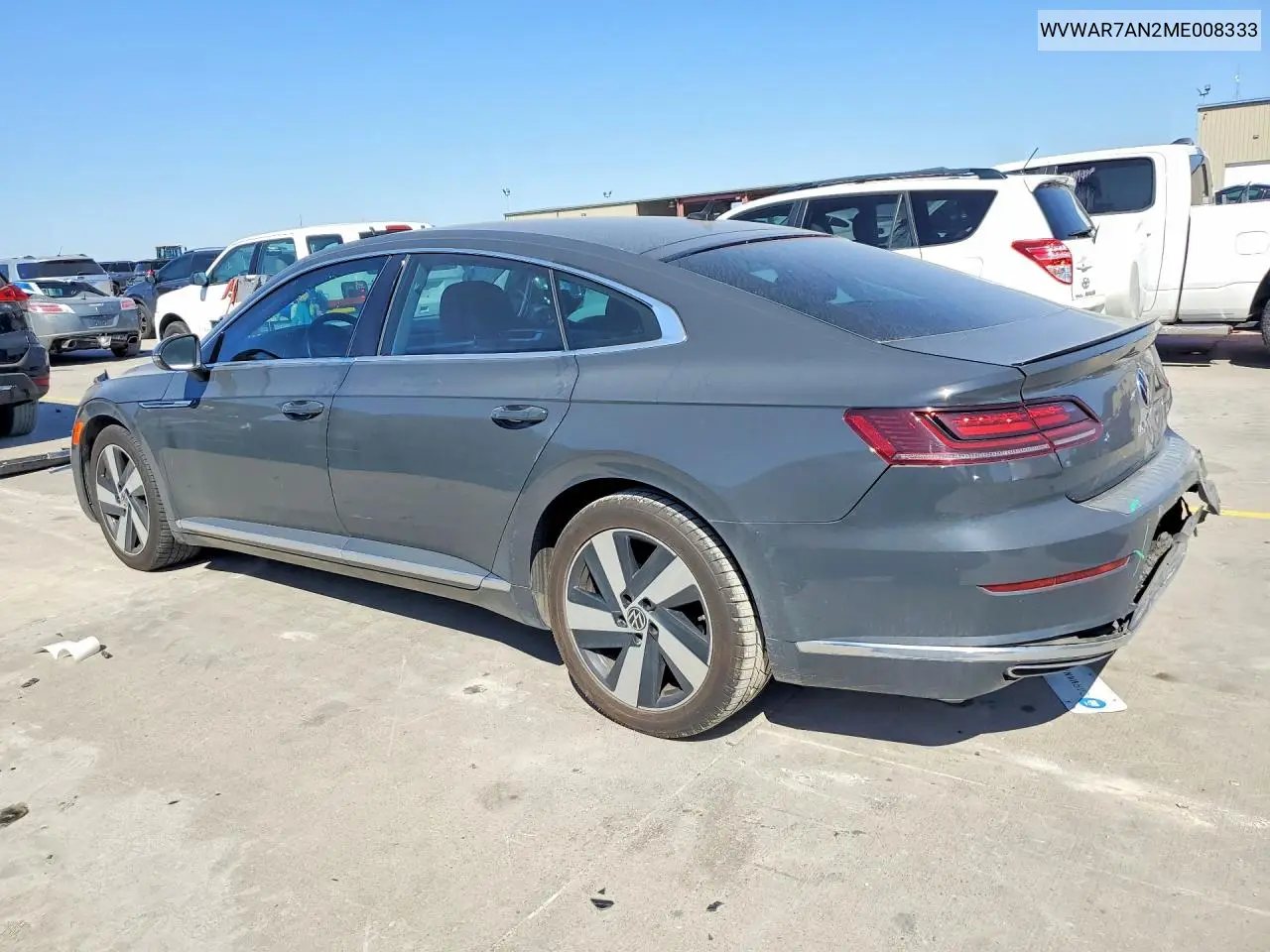 2021 Volkswagen Arteon Se VIN: WVWAR7AN2ME008333 Lot: 79238695