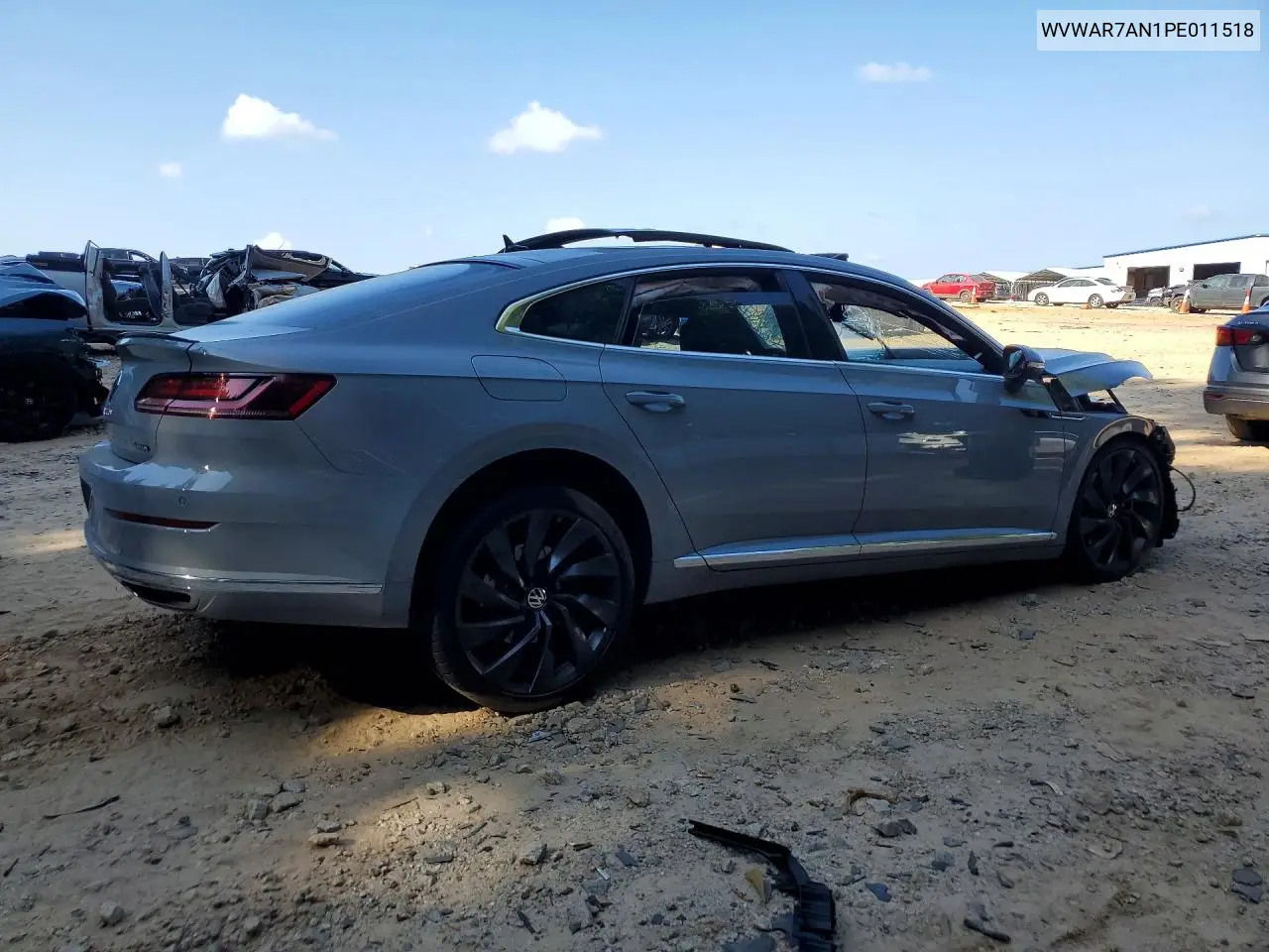 2023 Volkswagen Arteon Sel R-Line VIN: WVWAR7AN1PE011518 Lot: 59062696