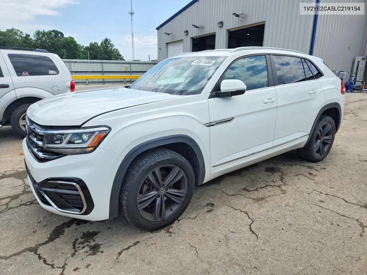 2020 Volkswagen Atlas Cross Sport Se VIN: 1V2YE2CA5LC219154 Lot: 60611086