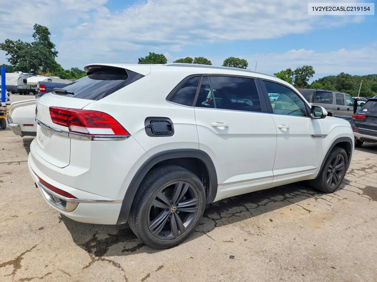2020 Volkswagen Atlas Cross Sport Se VIN: 1V2YE2CA5LC219154 Lot: 60611086