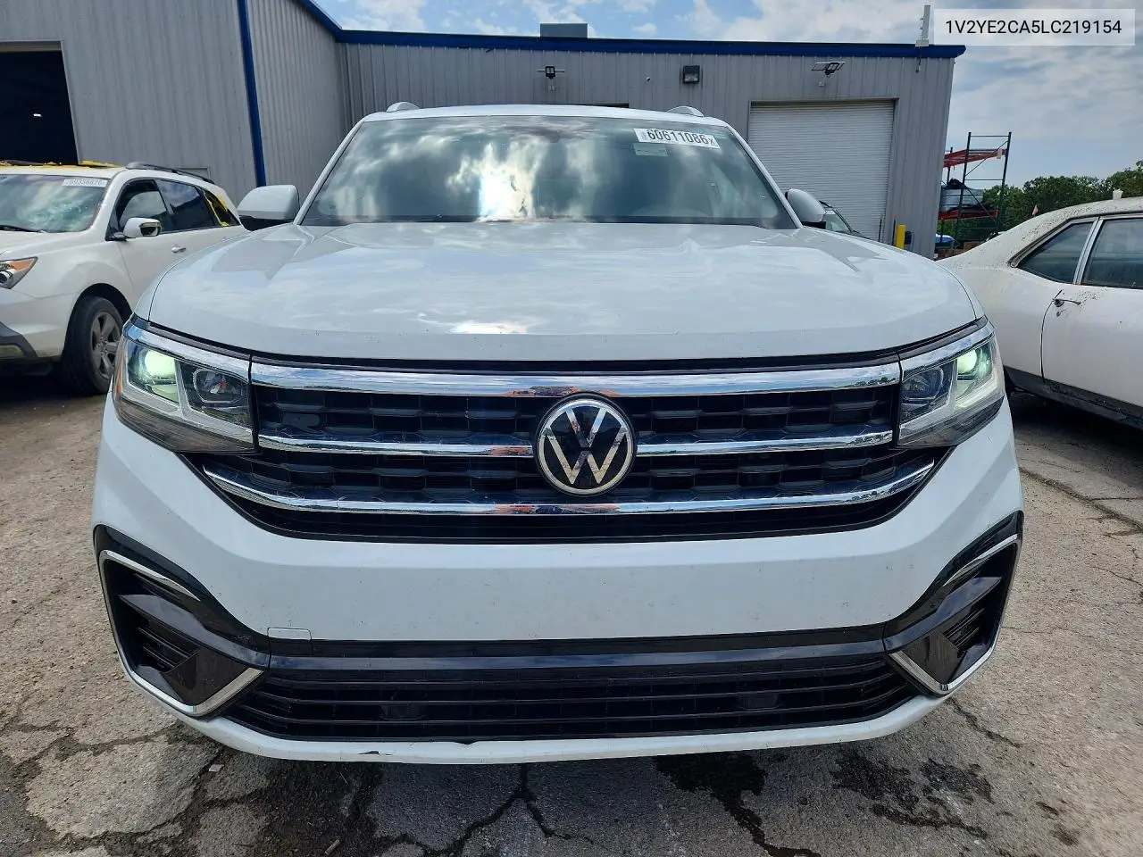 2020 Volkswagen Atlas Cross Sport Se VIN: 1V2YE2CA5LC219154 Lot: 60611086
