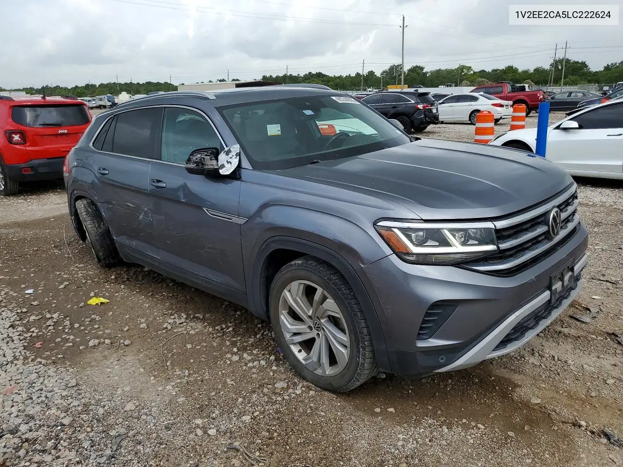 2020 Volkswagen Atlas Cross Sport Sel VIN: 1V2EE2CA5LC222624 Lot: 60744996
