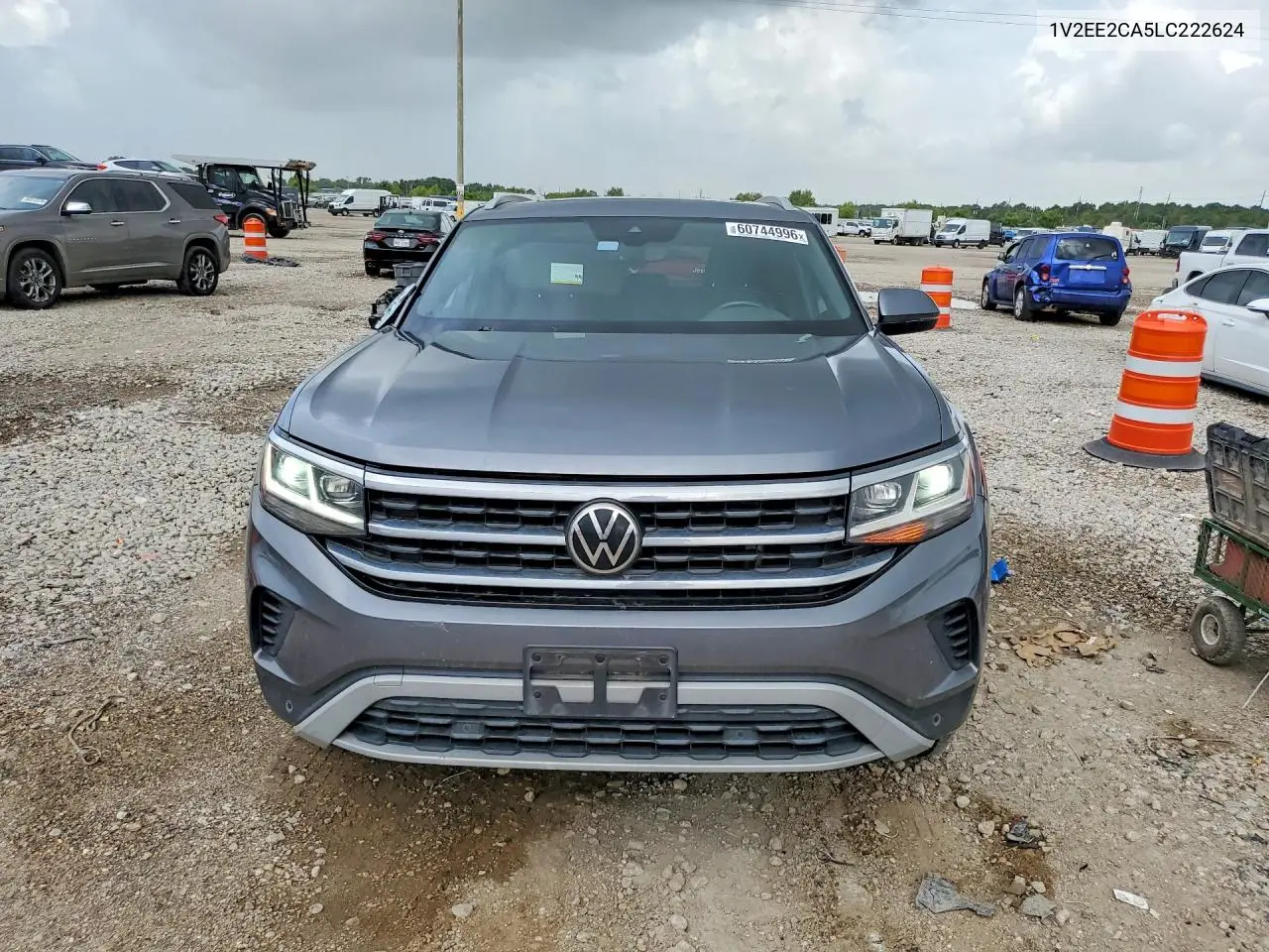 2020 Volkswagen Atlas Cross Sport Sel VIN: 1V2EE2CA5LC222624 Lot: 60744996