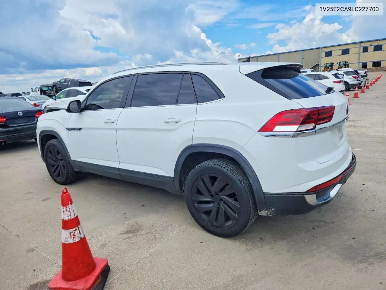 2020 Volkswagen Atlas Cross Sport Se VIN: 1V25E2CA9LC227700 Lot: 60774536