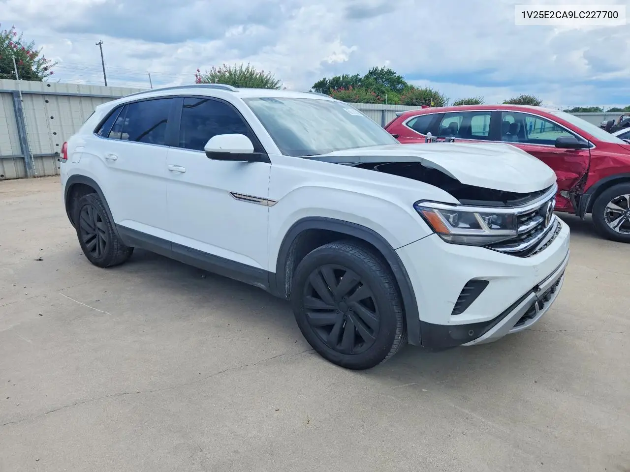 2020 Volkswagen Atlas Cross Sport Se VIN: 1V25E2CA9LC227700 Lot: 60774536
