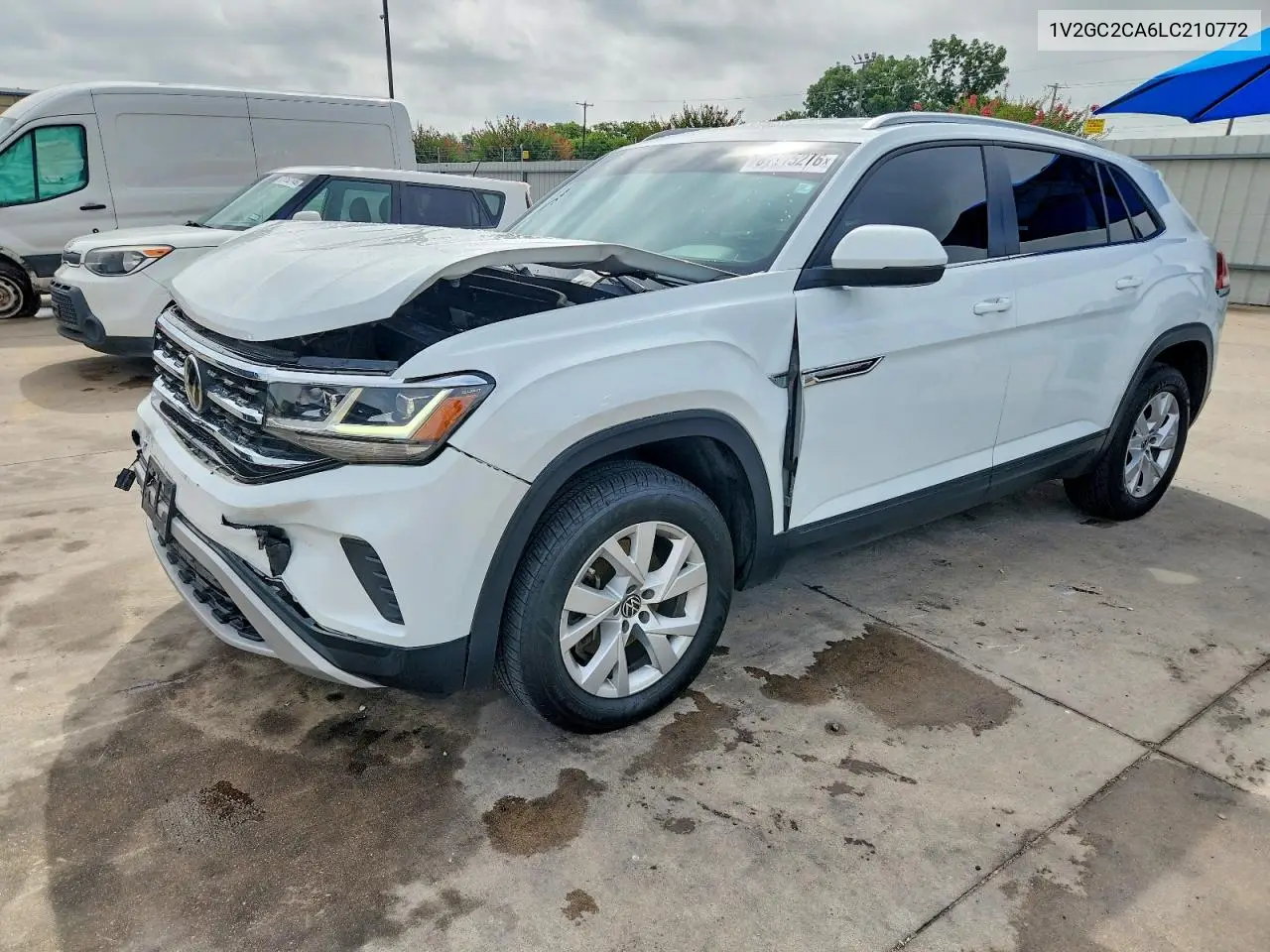 2020 Volkswagen Atlas Cross Sport S VIN: 1V2GC2CA6LC210772 Lot: 61215276