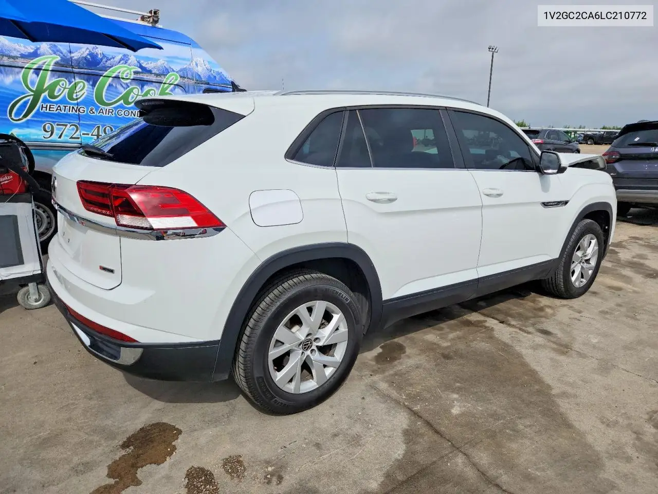 2020 Volkswagen Atlas Cross Sport S VIN: 1V2GC2CA6LC210772 Lot: 61215276