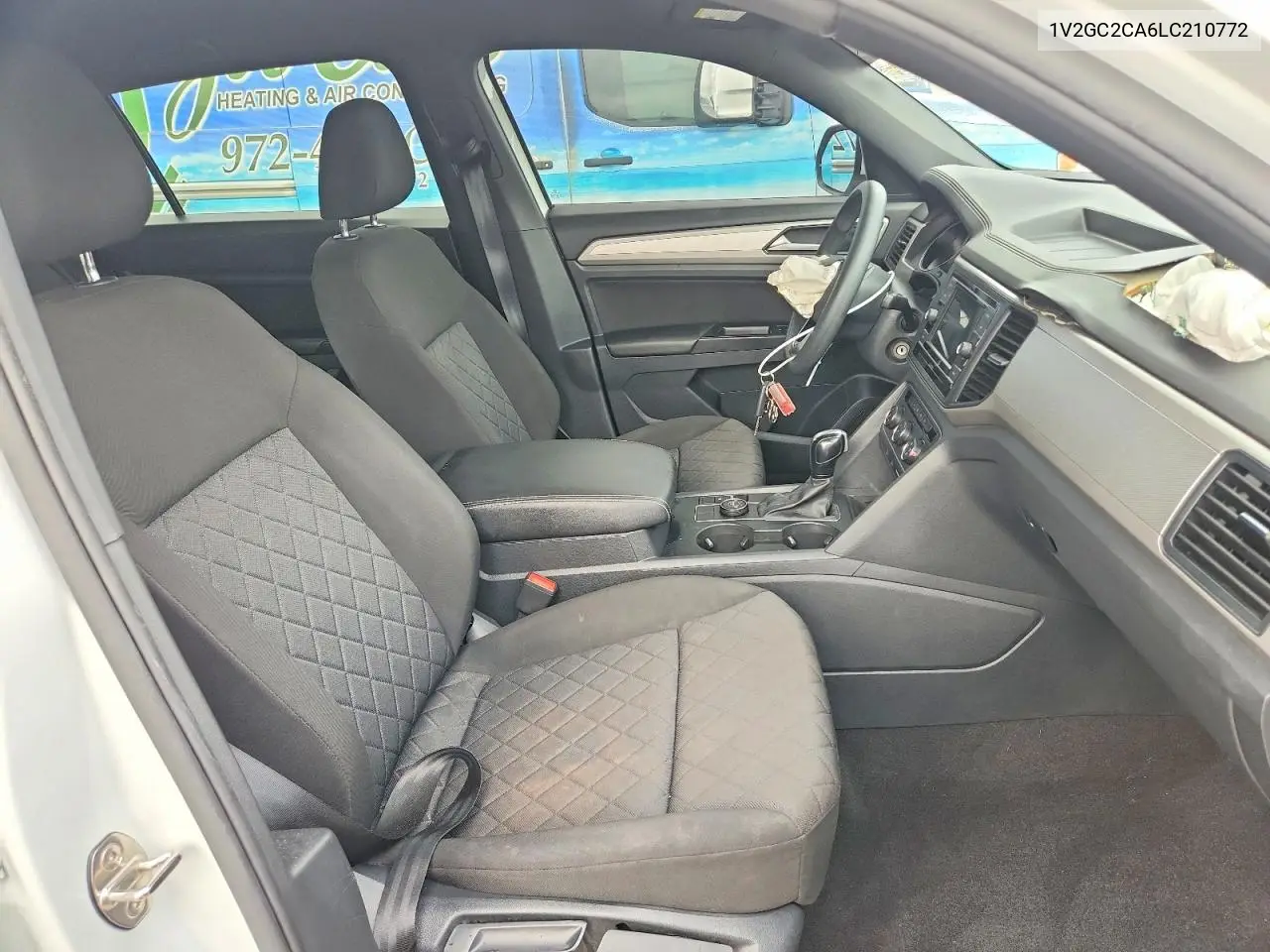 2020 Volkswagen Atlas Cross Sport S VIN: 1V2GC2CA6LC210772 Lot: 61215276