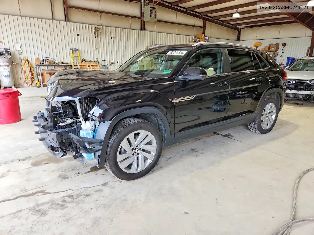 2021 Volkswagen Atlas Cross Sport Se VIN: 1V2JE2CA8MC241121 Lot: 60041326