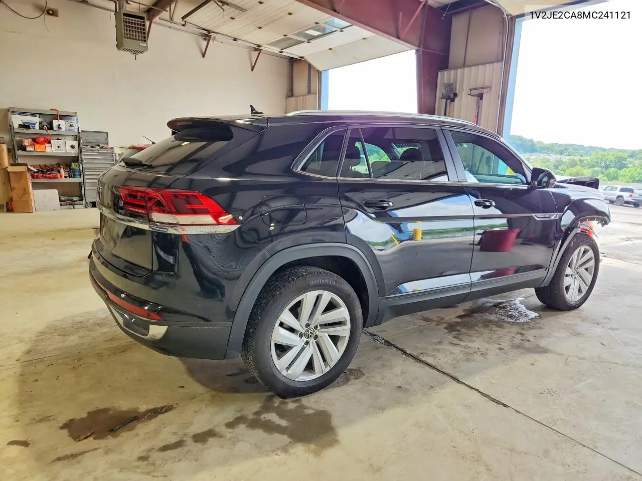 2021 Volkswagen Atlas Cross Sport Se VIN: 1V2JE2CA8MC241121 Lot: 60041326