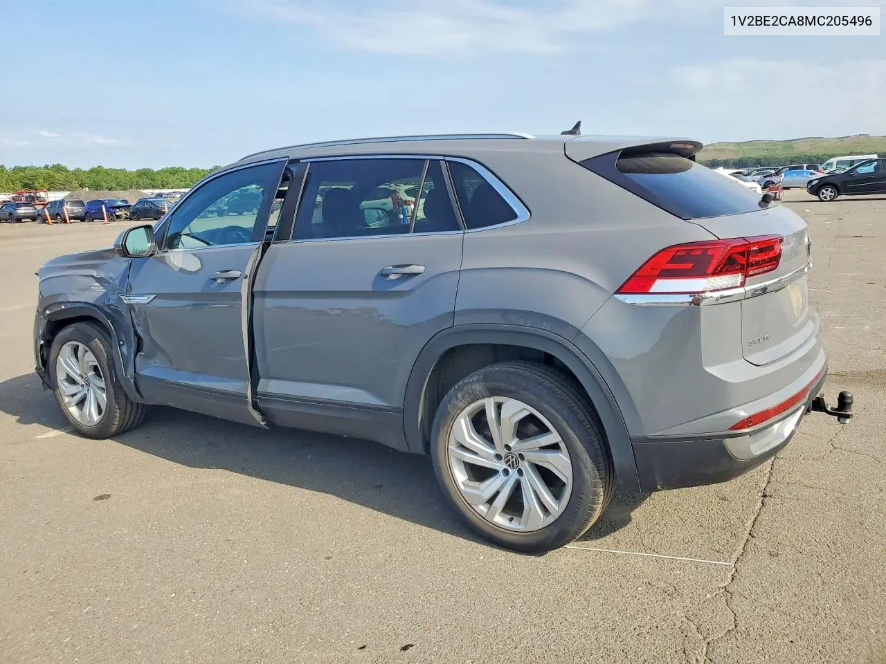 2021 Volkswagen Atlas Cross Sport Sel VIN: 1V2BE2CA8MC205496 Lot: 60116696