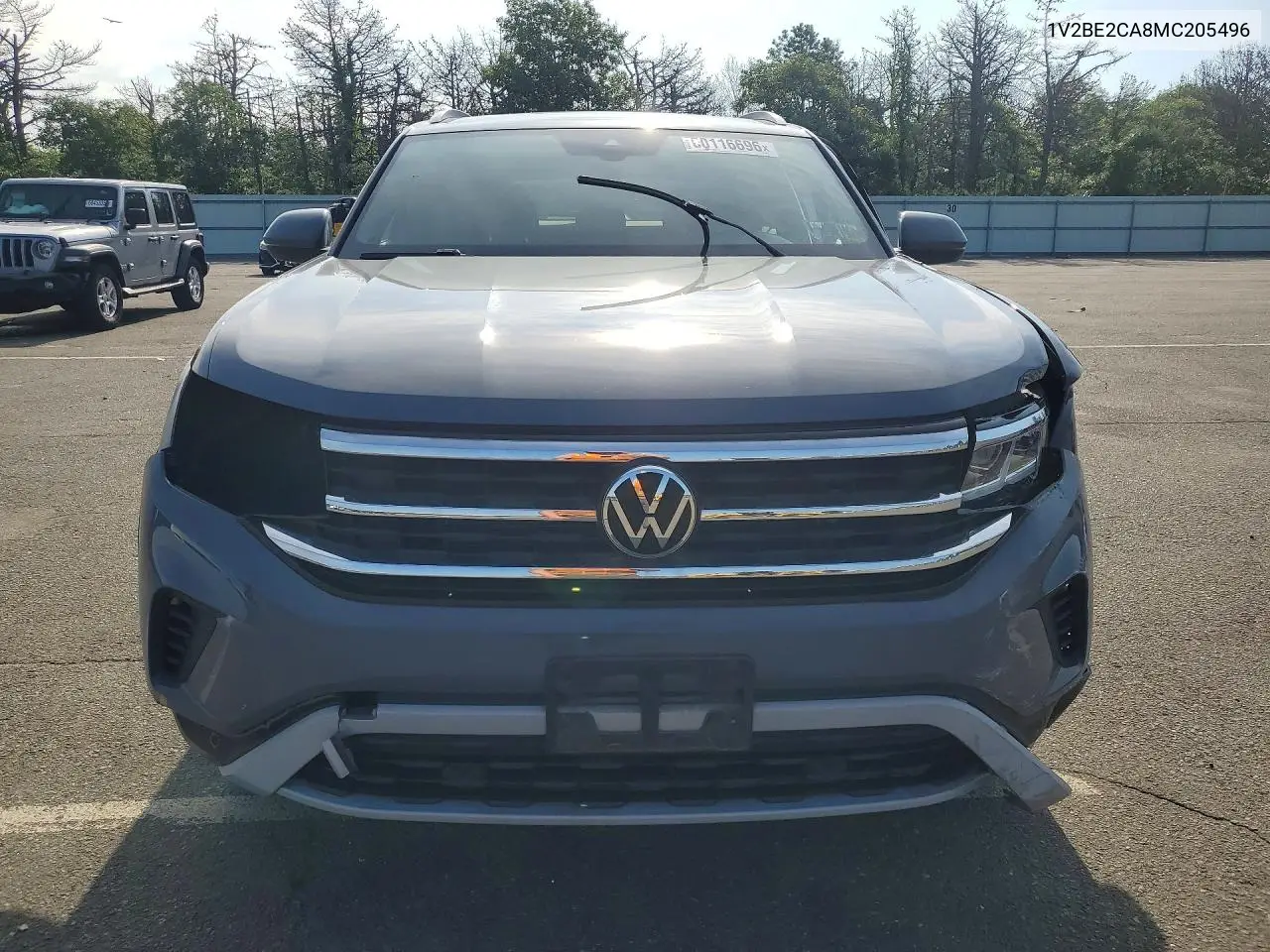 2021 Volkswagen Atlas Cross Sport Sel VIN: 1V2BE2CA8MC205496 Lot: 60116696