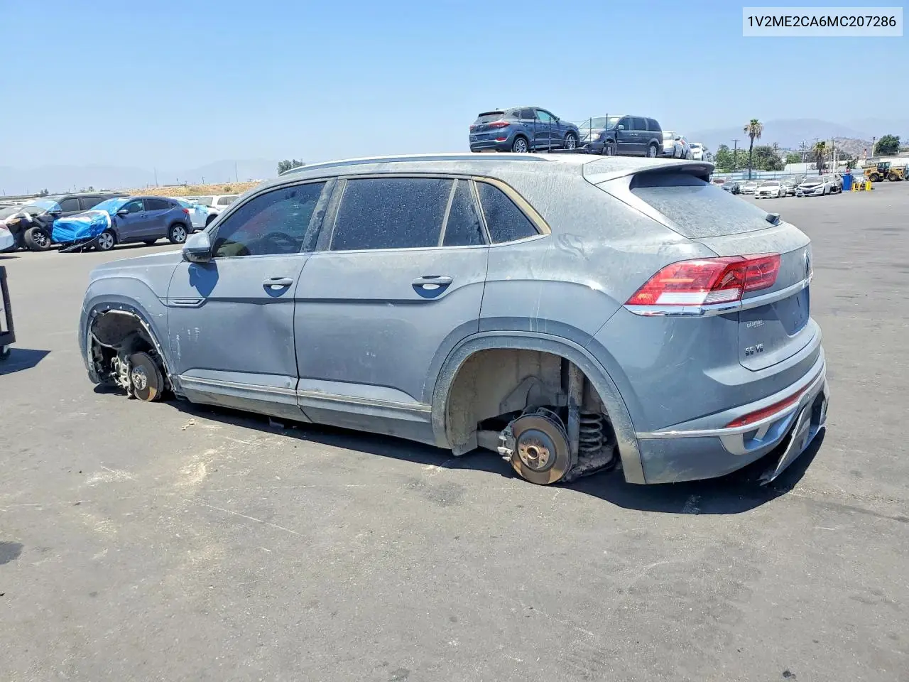2021 Volkswagen Atlas Cross Sport Se VIN: 1V2ME2CA6MC207286 Lot: 60456756