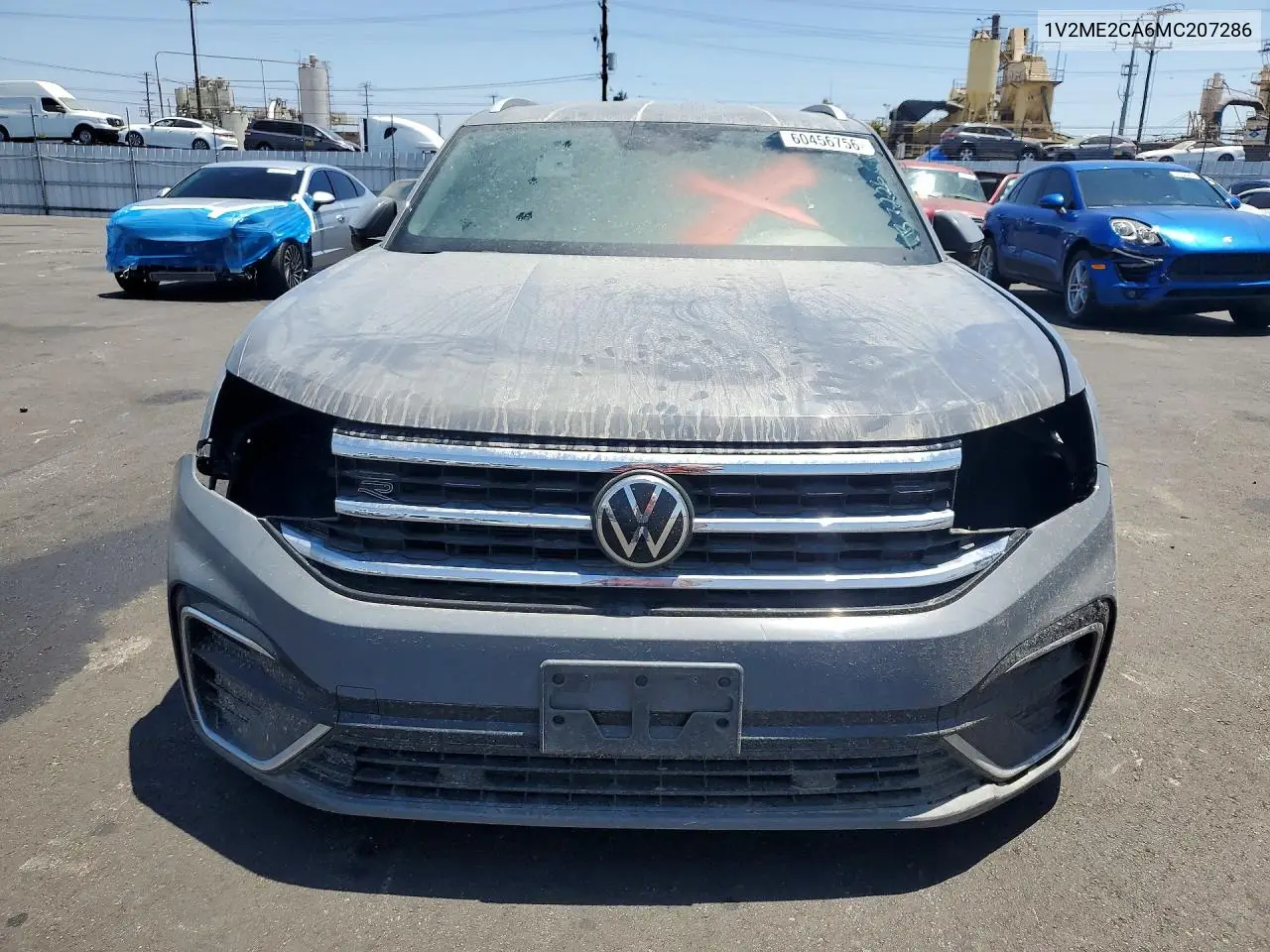 2021 Volkswagen Atlas Cross Sport Se VIN: 1V2ME2CA6MC207286 Lot: 60456756