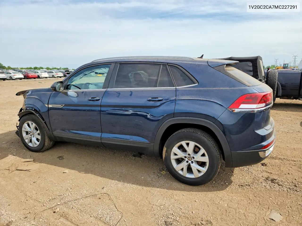 2021 Volkswagen Atlas Cross Sport S VIN: 1V2GC2CA7MC227291 Lot: 60743176