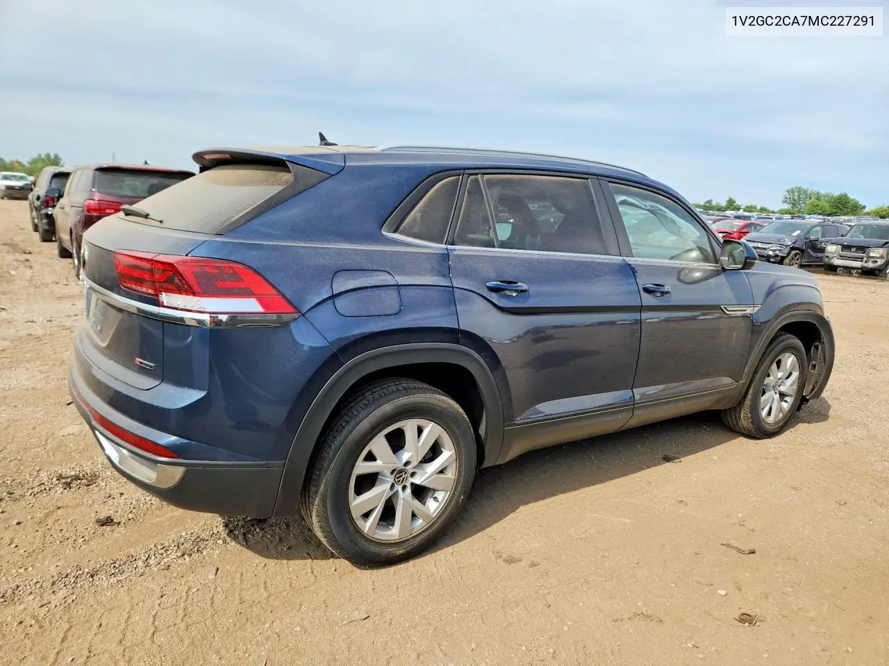 2021 Volkswagen Atlas Cross Sport S VIN: 1V2GC2CA7MC227291 Lot: 60743176