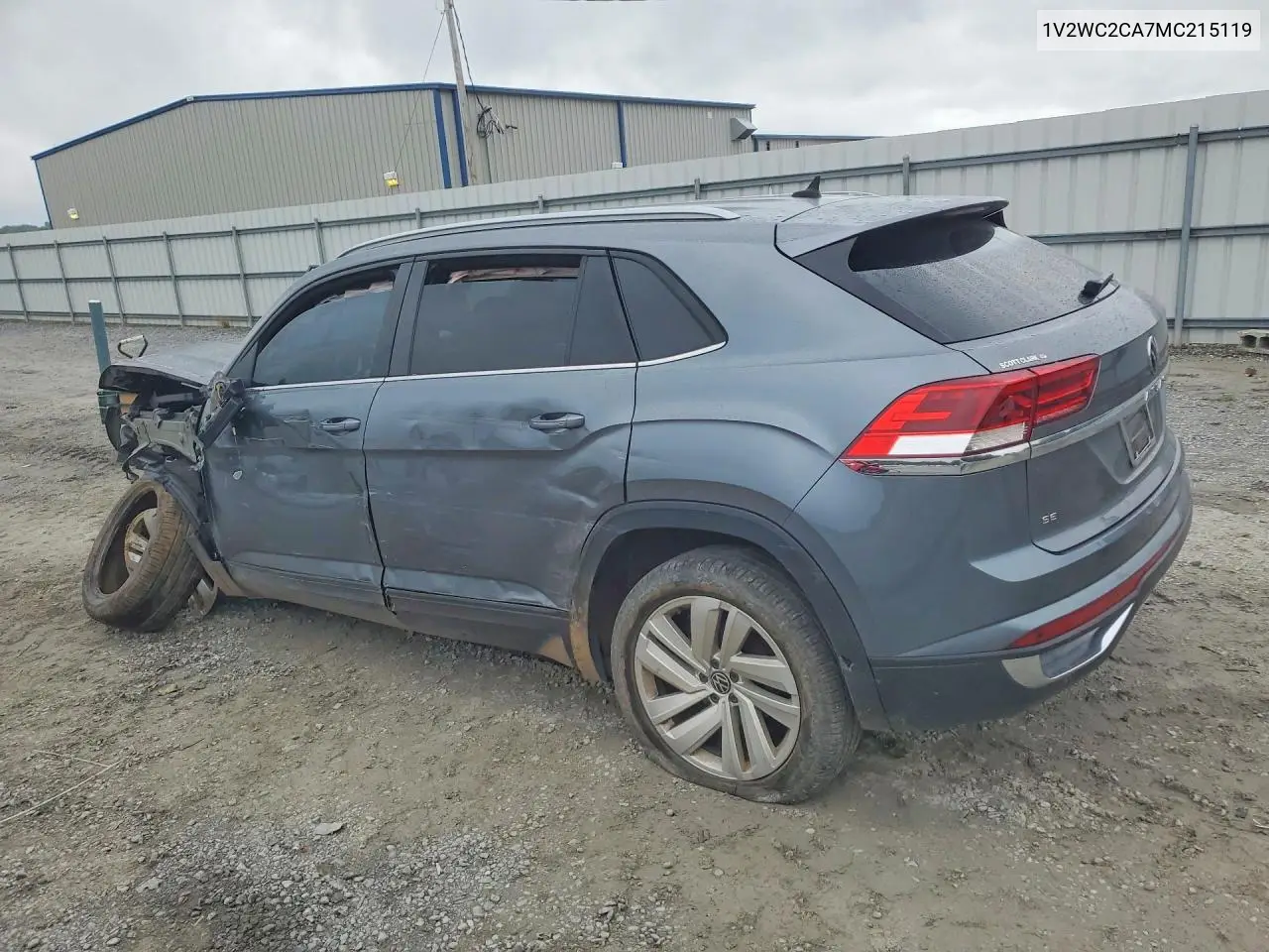 2021 Volkswagen Atlas Cross Sport Se VIN: 1V2WC2CA7MC215119 Lot: 60808396