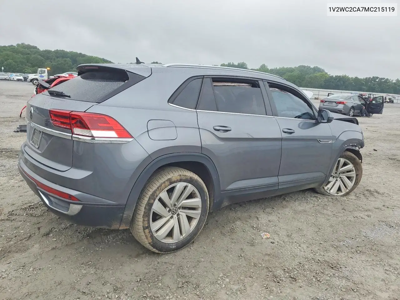 2021 Volkswagen Atlas Cross Sport Se VIN: 1V2WC2CA7MC215119 Lot: 60808396