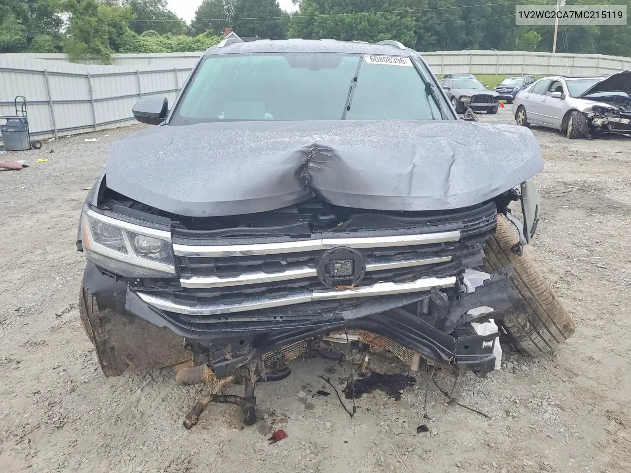 2021 Volkswagen Atlas Cross Sport Se VIN: 1V2WC2CA7MC215119 Lot: 60808396