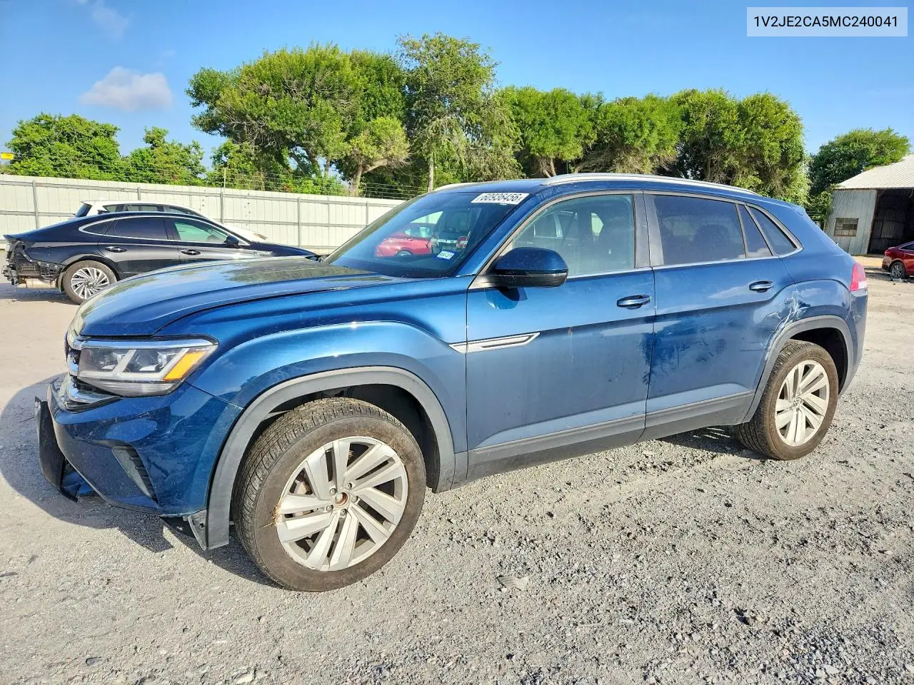 2021 Volkswagen Atlas Cross Sport Se VIN: 1V2JE2CA5MC240041 Lot: 60936456