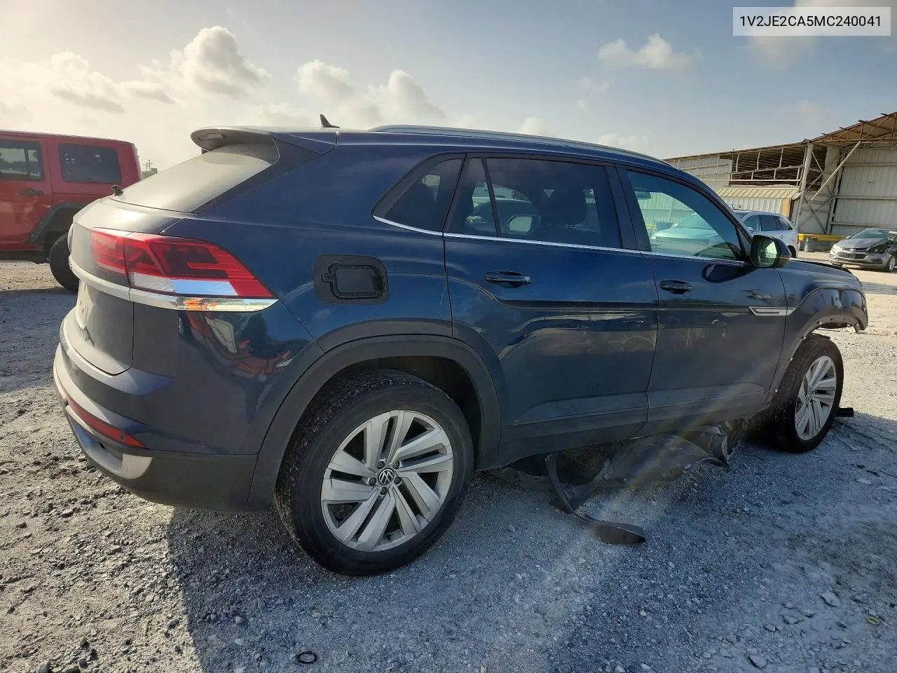 2021 Volkswagen Atlas Cross Sport Se VIN: 1V2JE2CA5MC240041 Lot: 60936456