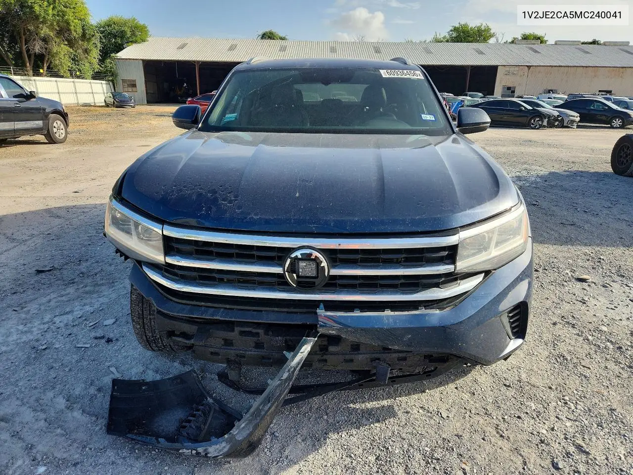 2021 Volkswagen Atlas Cross Sport Se VIN: 1V2JE2CA5MC240041 Lot: 60936456