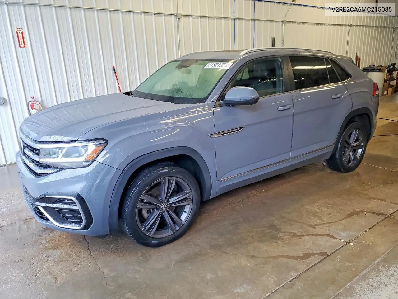 2021 Volkswagen Atlas Cross Sport Se VIN: 1V2RE2CA6MC215085 Lot: 61927036