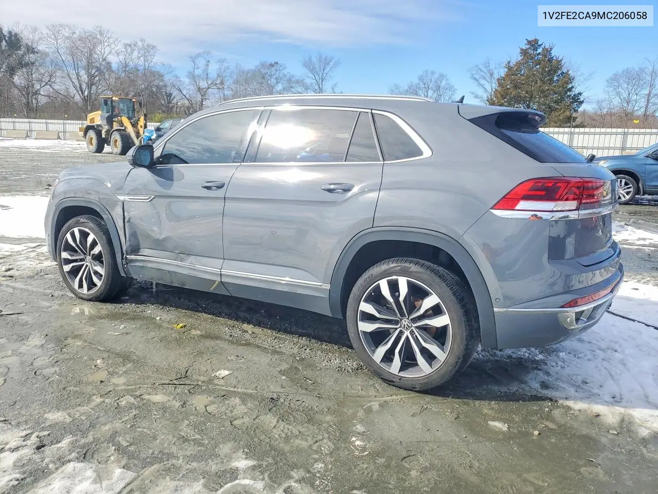 2021 Volkswagen Atlas Cross Sport Sel Premium R-Line VIN: 1V2FE2CA9MC206058 Lot: 75282065