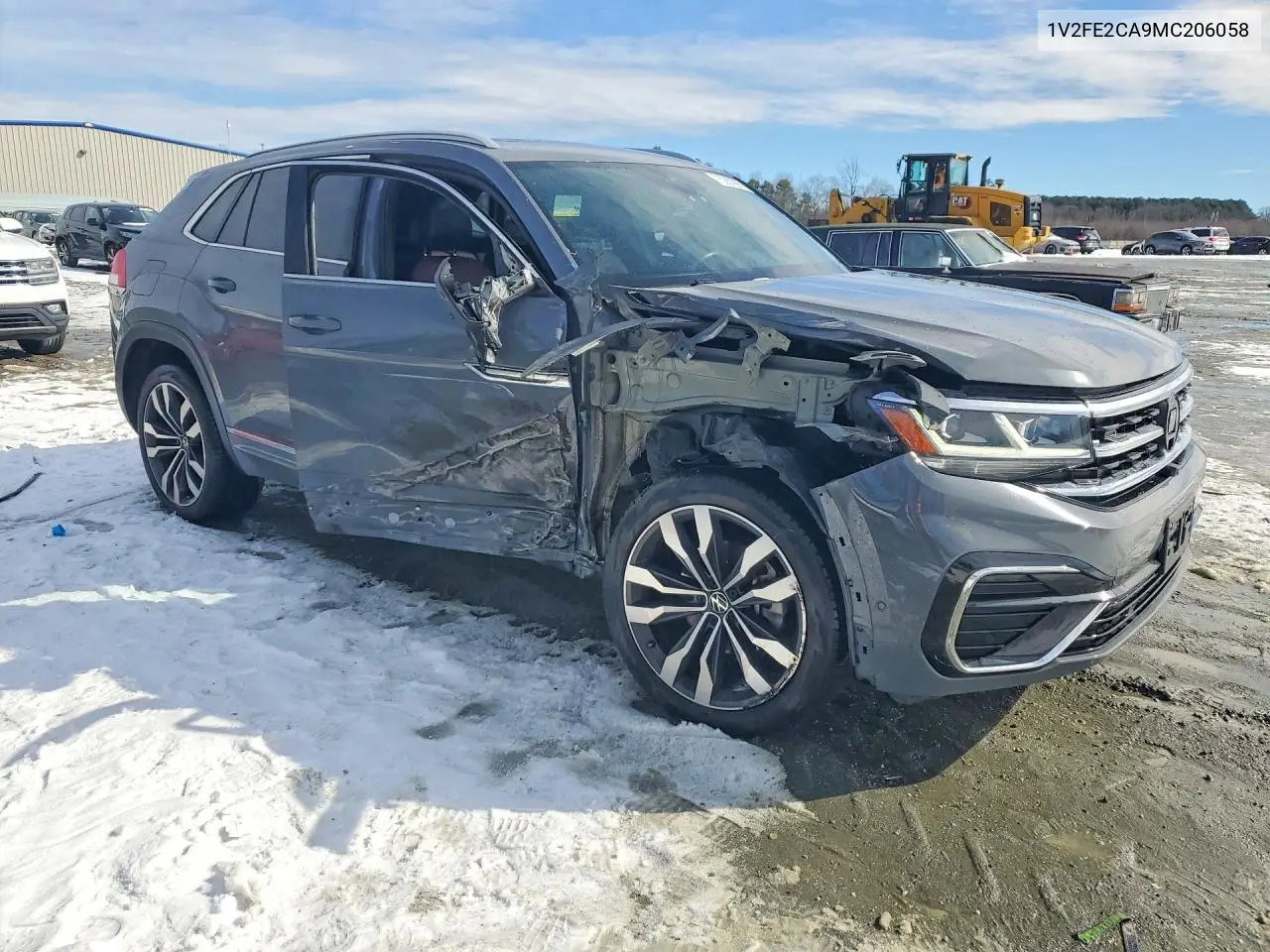 2021 Volkswagen Atlas Cross Sport Sel Premium R-Line VIN: 1V2FE2CA9MC206058 Lot: 75282065