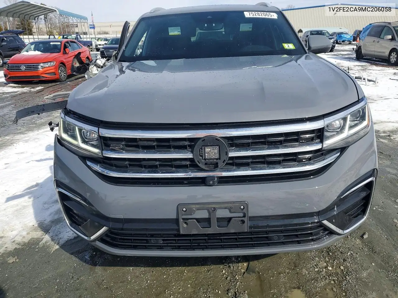 2021 Volkswagen Atlas Cross Sport Sel Premium R-Line VIN: 1V2FE2CA9MC206058 Lot: 75282065