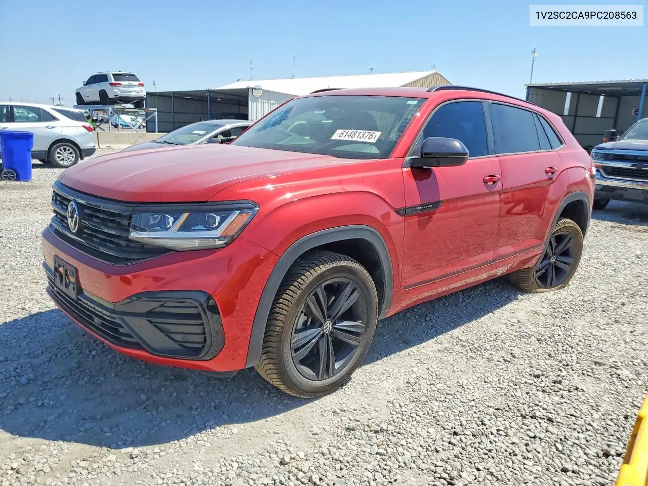 2023 Volkswagen Atlas Cross Sport Sel R-Line VIN: 1V2SC2CA9PC208563 Lot: 61481376