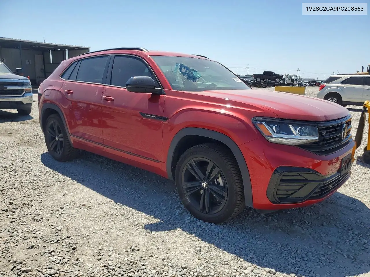 2023 Volkswagen Atlas Cross Sport Sel R-Line VIN: 1V2SC2CA9PC208563 Lot: 61481376