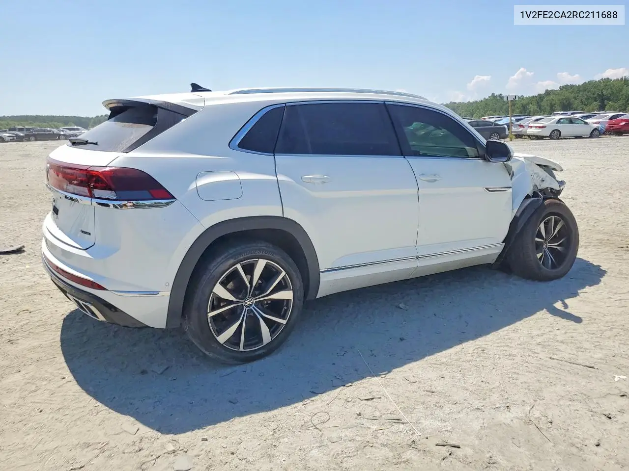 2024 Volkswagen Atlas Cross Sport Sel Premium R-Line VIN: 1V2FE2CA2RC211688 Lot: 61216456