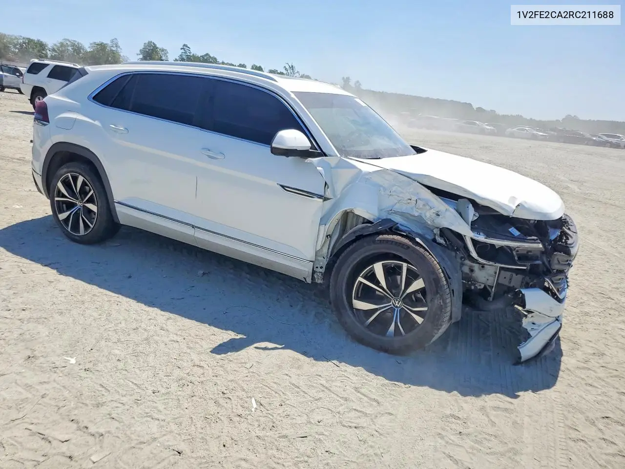 2024 Volkswagen Atlas Cross Sport Sel Premium R-Line VIN: 1V2FE2CA2RC211688 Lot: 61216456