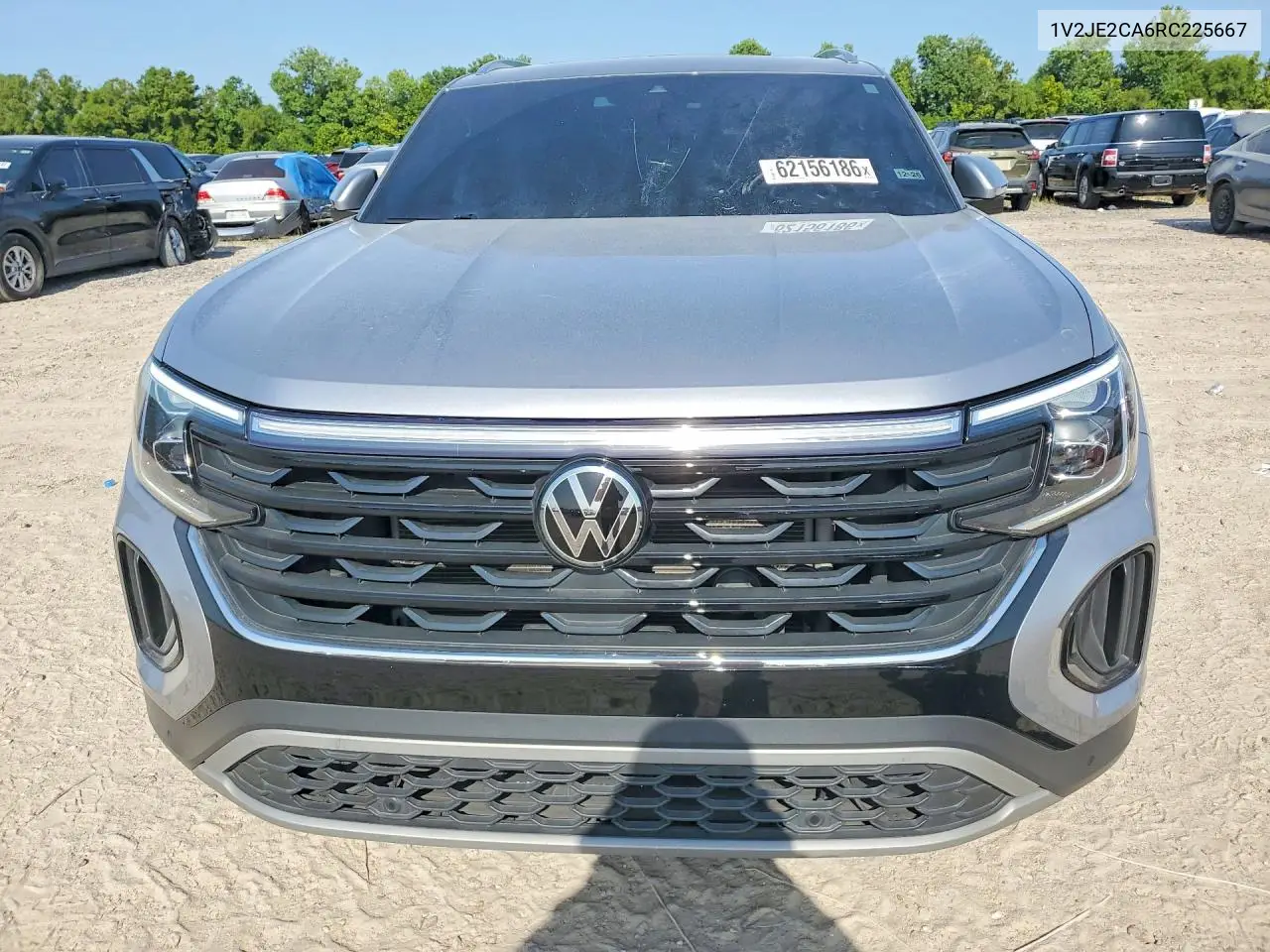 2024 Volkswagen Atlas Cross Sport Se VIN: 1V2JE2CA6RC225667 Lot: 62156186