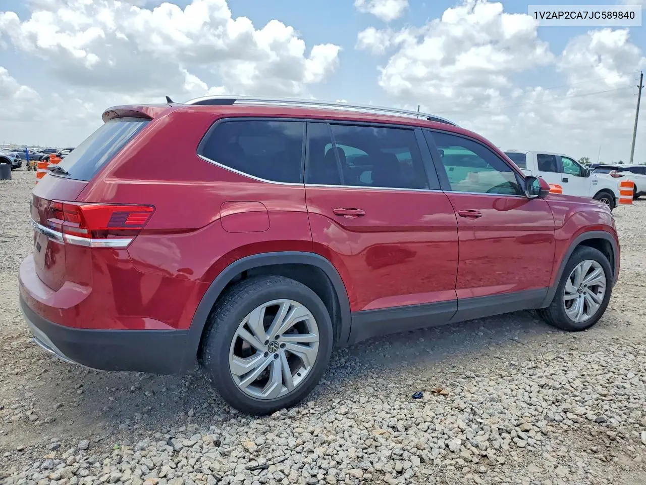 2018 Volkswagen Atlas S VIN: 1V2AP2CA7JC589840 Lot: 58332406