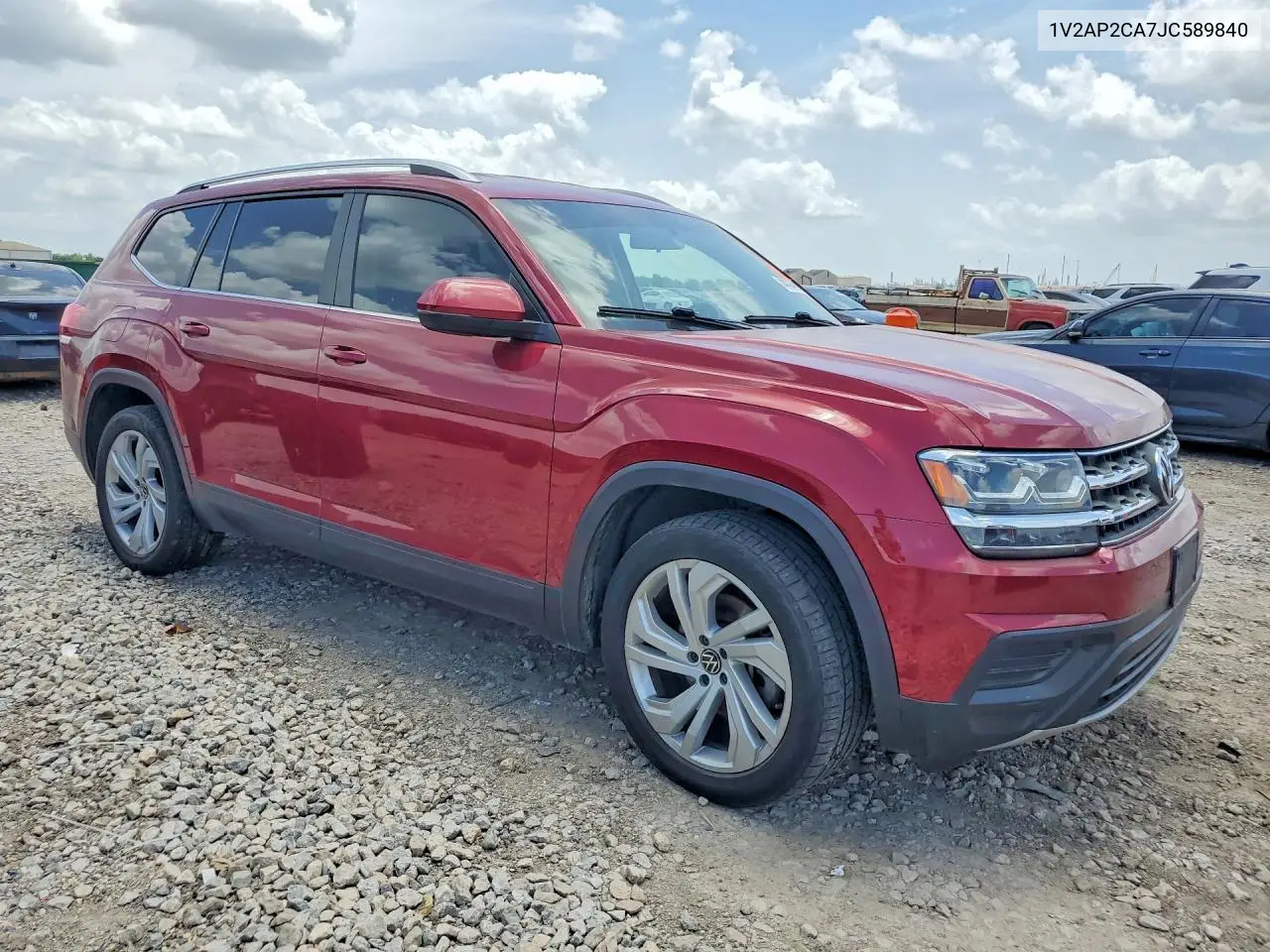 2018 Volkswagen Atlas S VIN: 1V2AP2CA7JC589840 Lot: 58332406