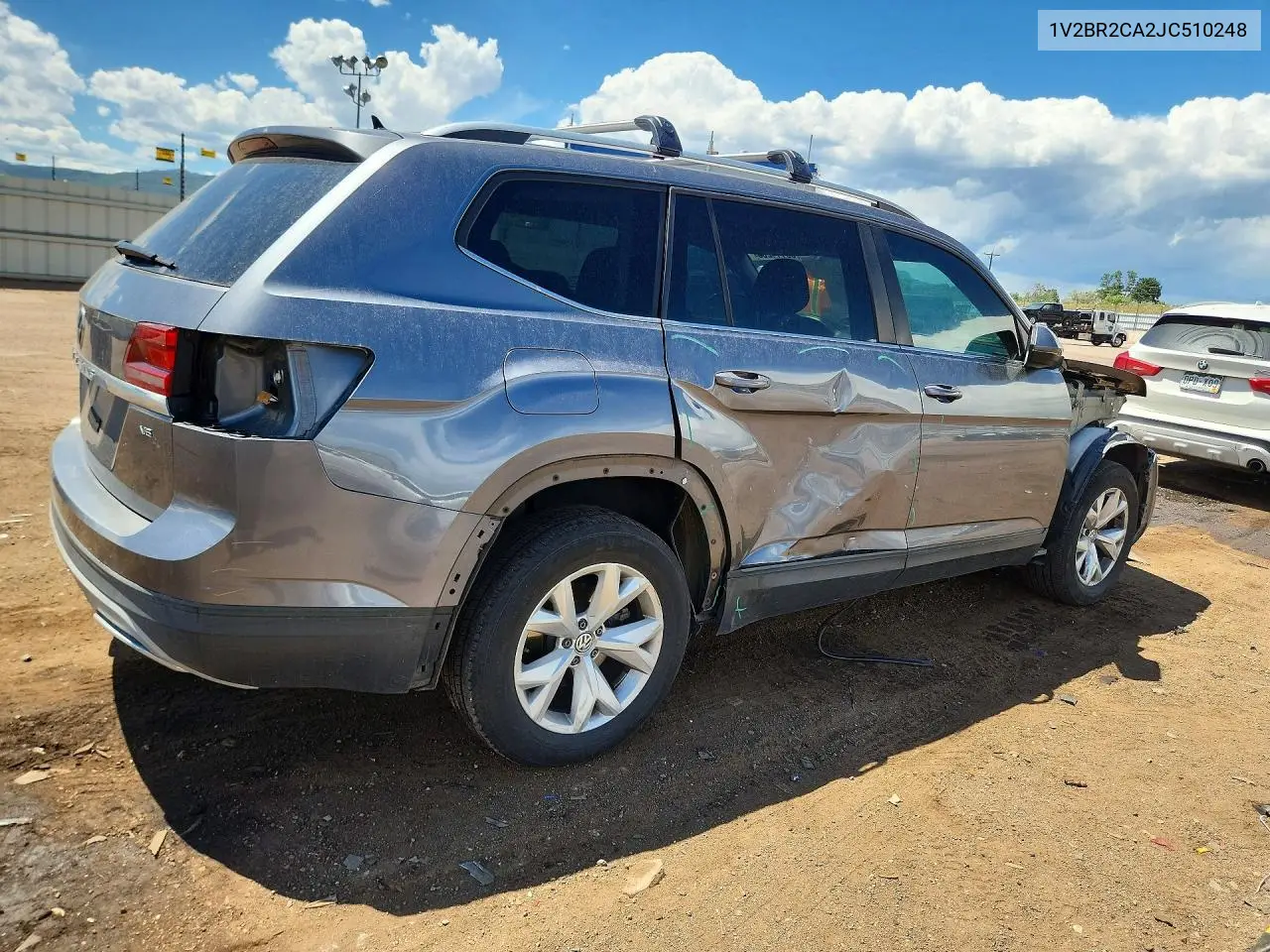 2018 Volkswagen Atlas VIN: 1V2BR2CA2JC510248 Lot: 59114266