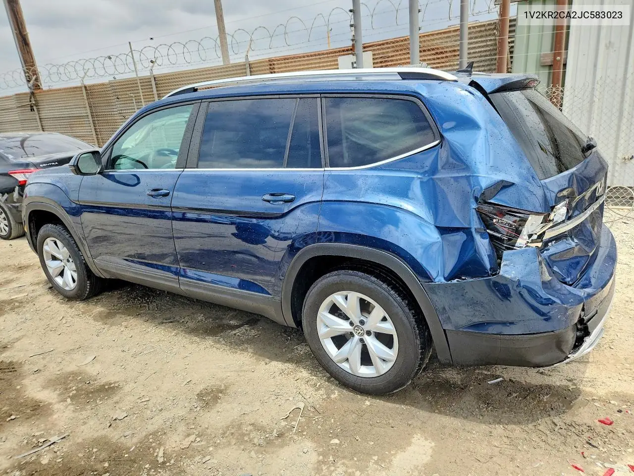2018 Volkswagen Atlas Se VIN: 1V2KR2CA2JC583023 Lot: 59184836