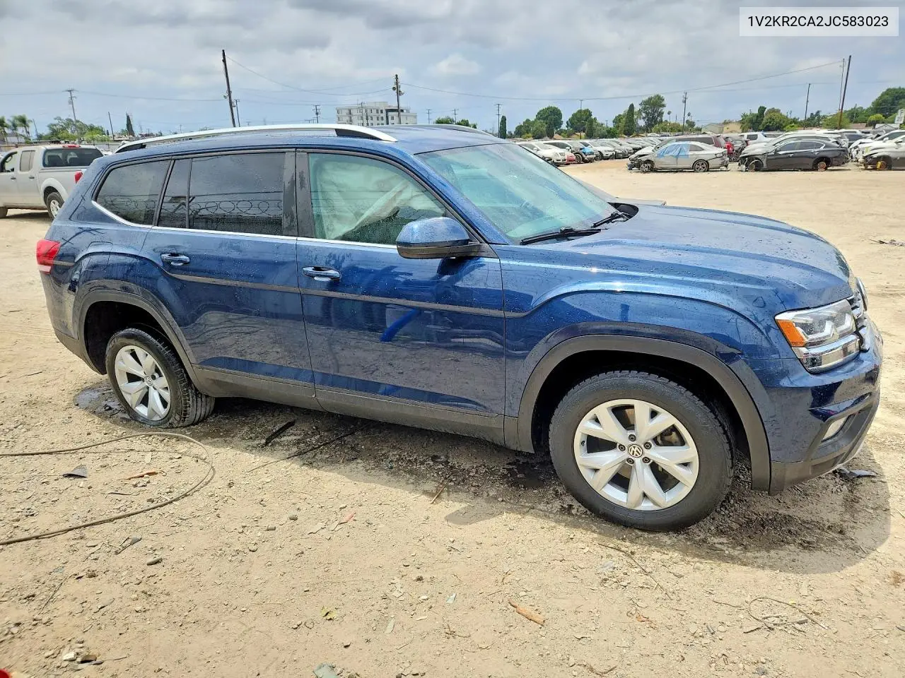 2018 Volkswagen Atlas Se VIN: 1V2KR2CA2JC583023 Lot: 59184836
