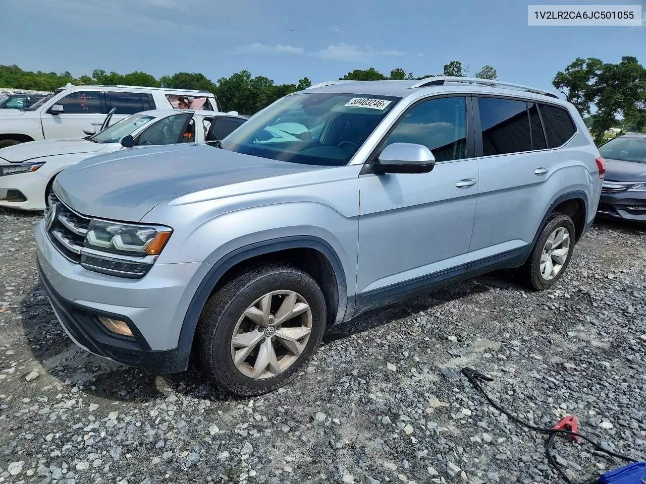 2018 Volkswagen Atlas Se VIN: 1V2LR2CA6JC501055 Lot: 59403246