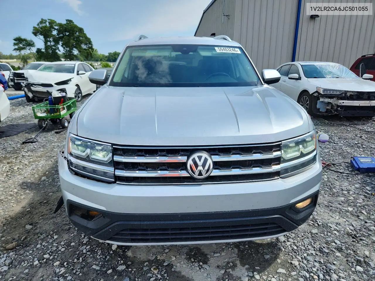 2018 Volkswagen Atlas Se VIN: 1V2LR2CA6JC501055 Lot: 59403246