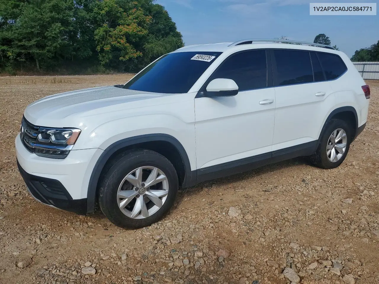 2018 Volkswagen Atlas S VIN: 1V2AP2CA0JC584771 Lot: 59893226