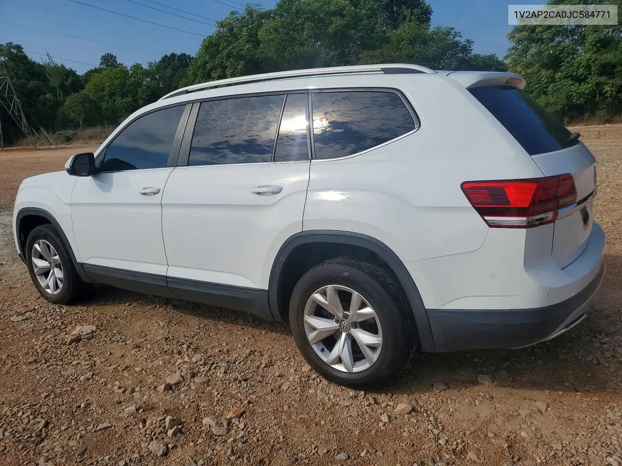 2018 Volkswagen Atlas S VIN: 1V2AP2CA0JC584771 Lot: 59893226