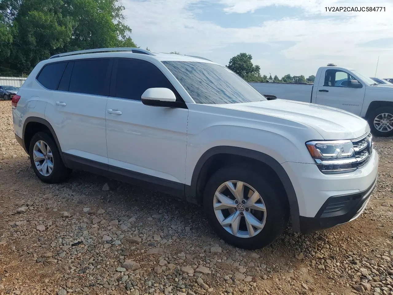 2018 Volkswagen Atlas S VIN: 1V2AP2CA0JC584771 Lot: 59893226