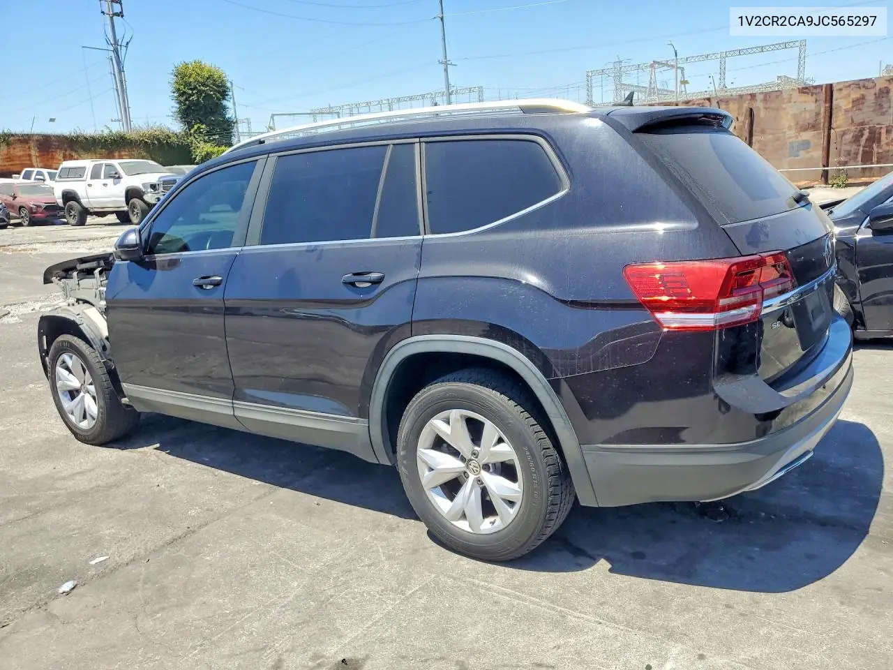 2018 Volkswagen Atlas Se VIN: 1V2CR2CA9JC565297 Lot: 59899026