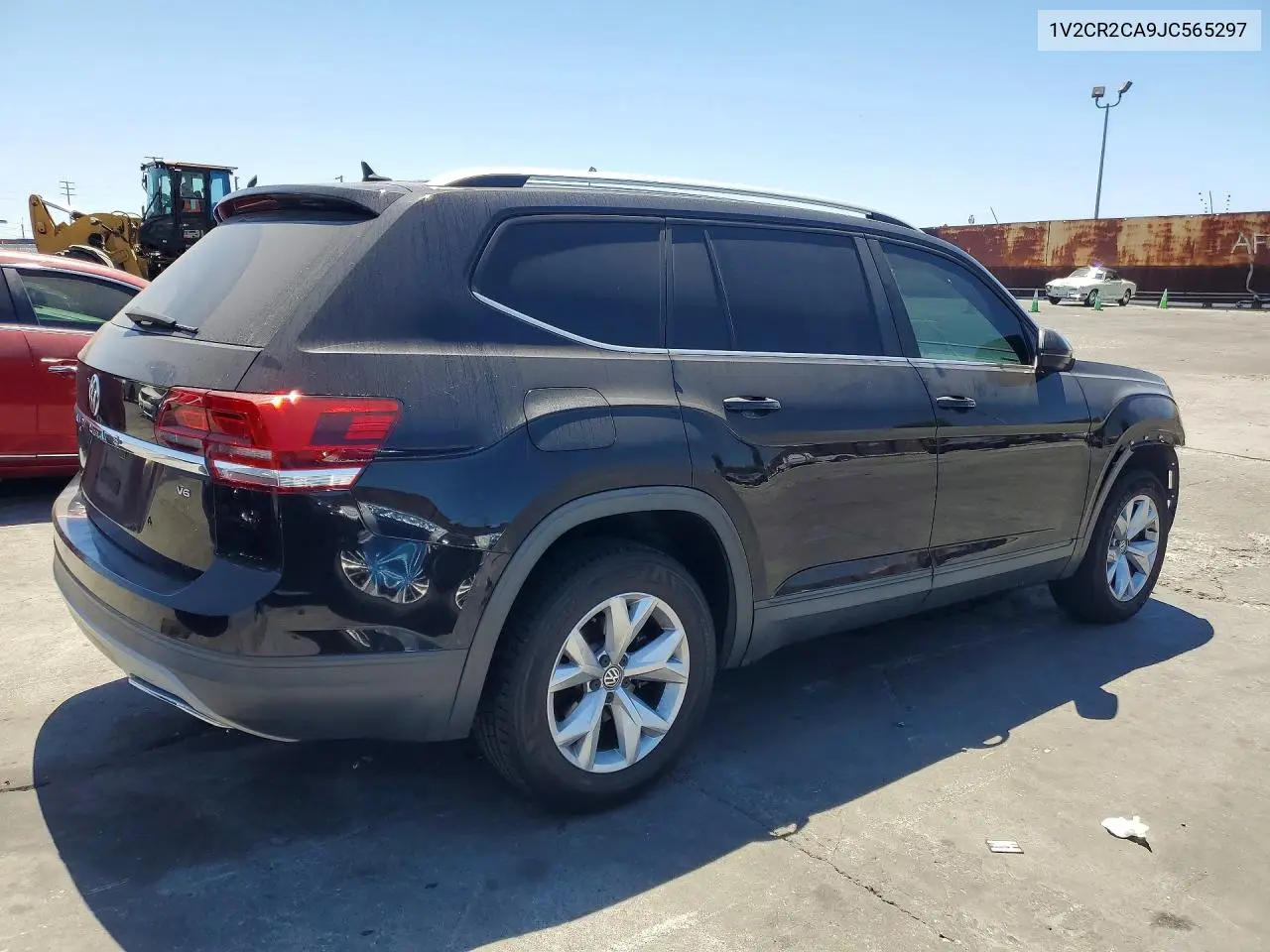 2018 Volkswagen Atlas Se VIN: 1V2CR2CA9JC565297 Lot: 59899026